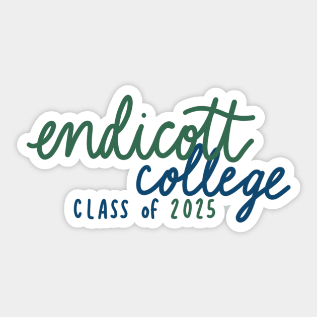 Endicott College Sticker by nicolecella98
